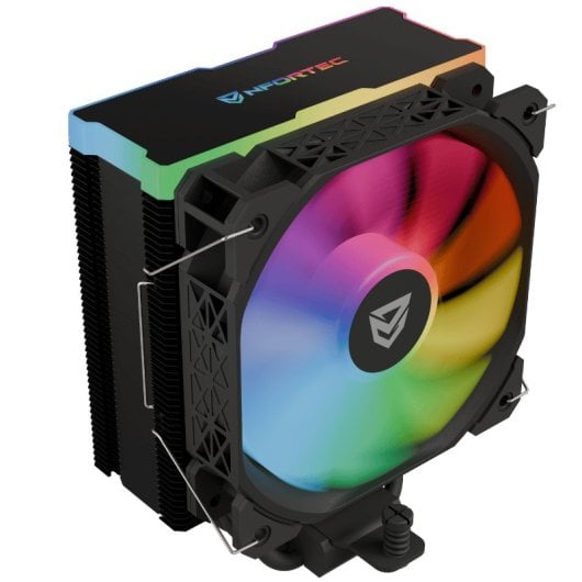 Nfortec Centaurus X2 Cooler de CPU de Alto Desempenho 120mm Preto