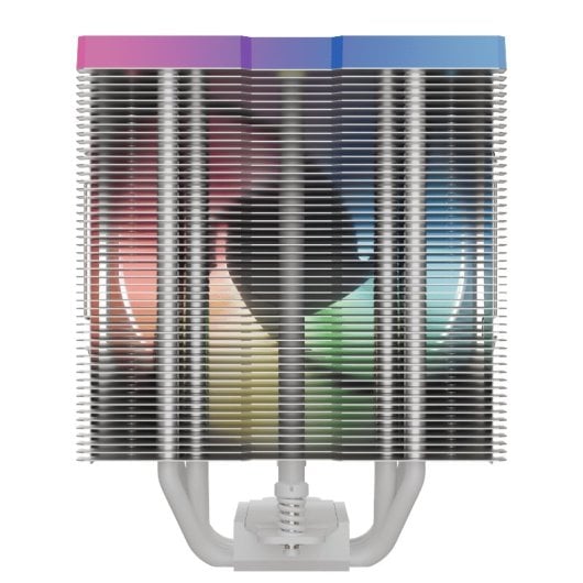 Ventilateur CPU hautes performances Nfortec Centaurus X2 120 mm, blanc