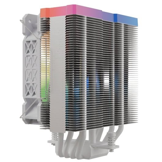 Ventilateur CPU hautes performances Nfortec Centaurus X2 120 mm, blanc