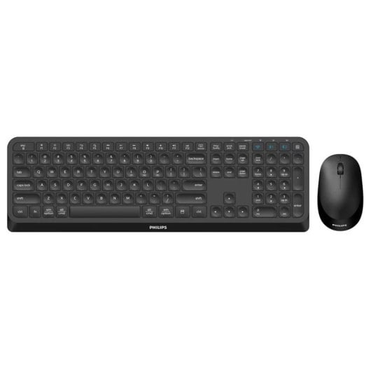 Philips 4000 Series SPT6407B/16 Combo Teclado Inalámbrico Bluetooth + Ratón 1600 DPI Negro