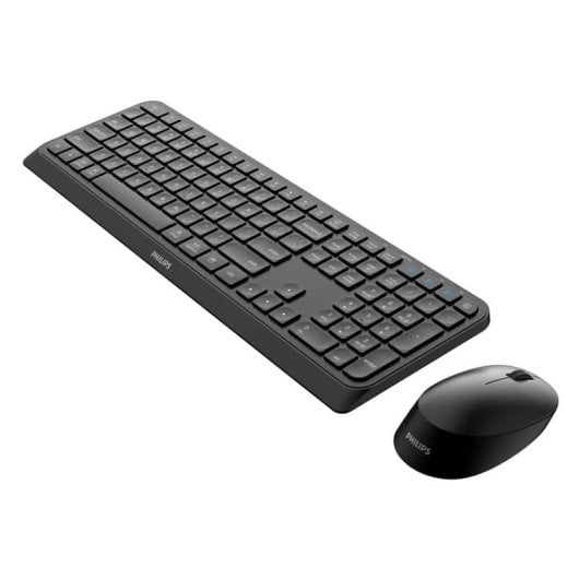 Philips 4000 Series SPT6407B/16 Combo Teclado Inalámbrico Bluetooth + Ratón 1600 DPI Negro