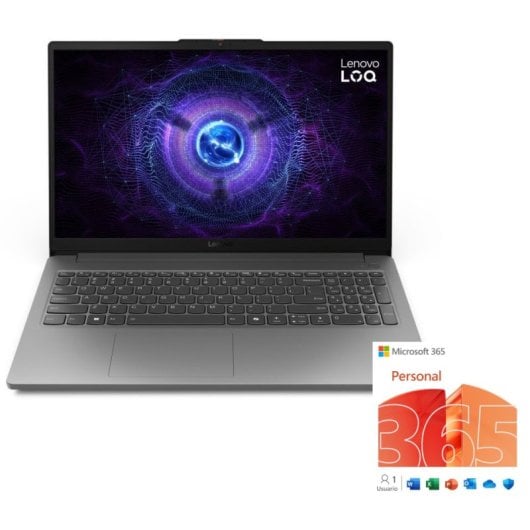 Lenovo LOQ 15 Intel Core i7-12650HX/16GB/512GB SSD/RTX 4050/15.6" + WIN 11 + Microsoft 365 Personal