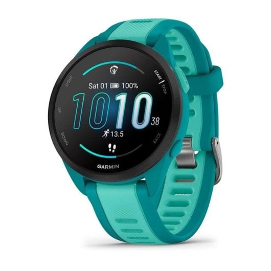 Garmin Forerunner 165 Music GPS Bluetooth 43mm AMOLED Azul Resistente à Água 5ATM SpO2