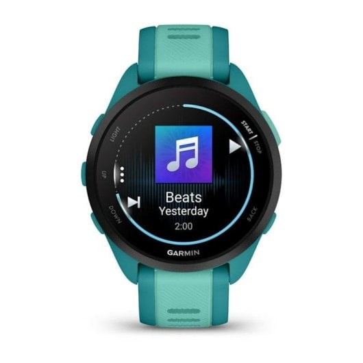 Garmin Forerunner 165 Music GPS Bluetooth 43mm AMOLED Azul Resistente à Água 5ATM SpO2