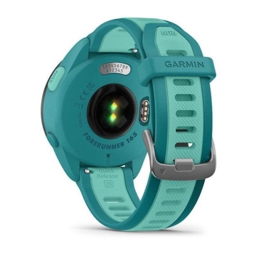 Garmin Forerunner 165 Music GPS Bluetooth 43mm AMOLED Azul Resistente à Água 5ATM SpO2