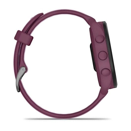 Garmin Forerunner 165 Music Bluetooth GPS 43mm AMOLED Roxo Resistente à Água 5ATM Pulsómetro