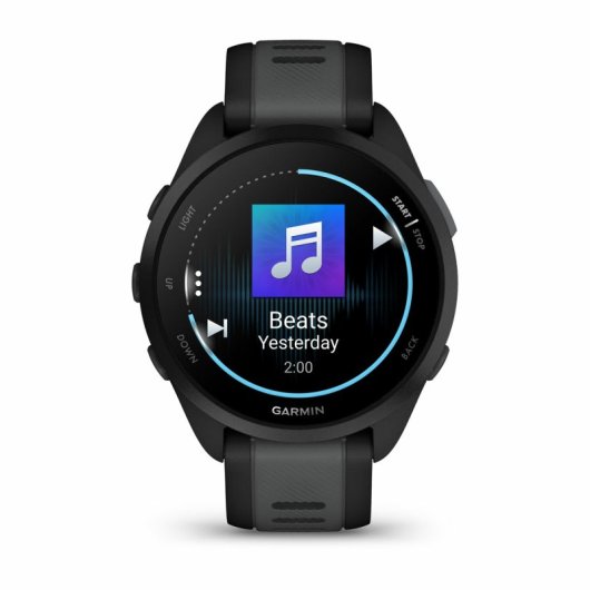 Garmin Forerunner 165 Music Reloj Inteligente Running GPS AMOLED con Garmin Pay Negro