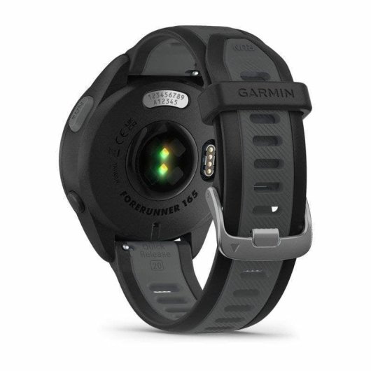Garmin Forerunner 165 Music Bluetooth GPS 43mm Preto AMOLED 5ATM SpO2