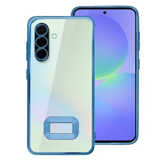 Carcasa COOL para Samsung Galaxy A36 5G Borde Metalizado (Azul)