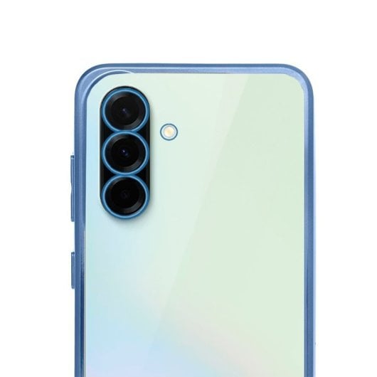Carcasa COOL para Samsung Galaxy A36 5G Borde Metalizado (Azul)