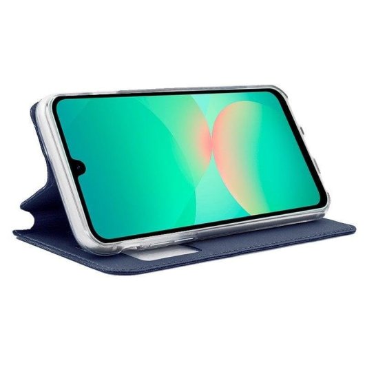 Funda COOL Flip Cover para Samsung Galaxy A26 5G / A17 4G / A17 5G / A18 Liso Azul