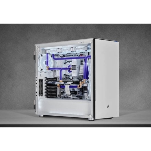 Corsair Hydro X Series XT Hardline 14 mm Tubos para Refrigeración Líquida Satinado Transparente