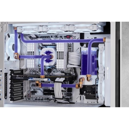 Corsair Hydro X Series XT Hardline 14 mm Tubos para Refrigeración Líquida Satinado Transparente