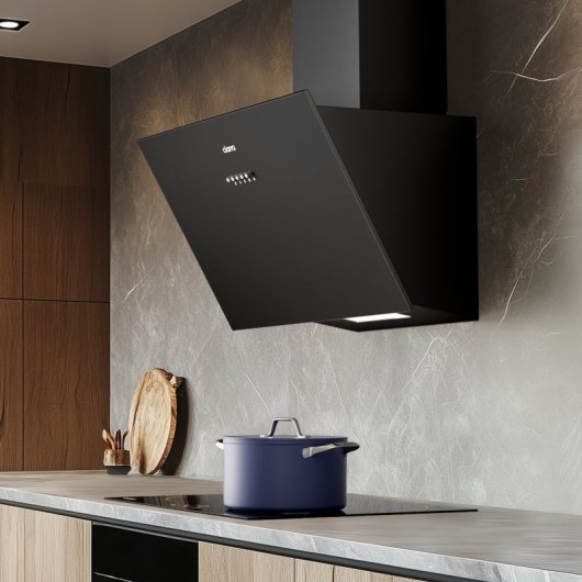Ciarra CBCB6762A Campana Extractora De Pared 60cm A+++ Negro
