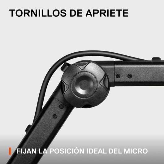 SteelSeries Alias Boom Arm Braço de Suporte Giratório 360º para Microfones Preto