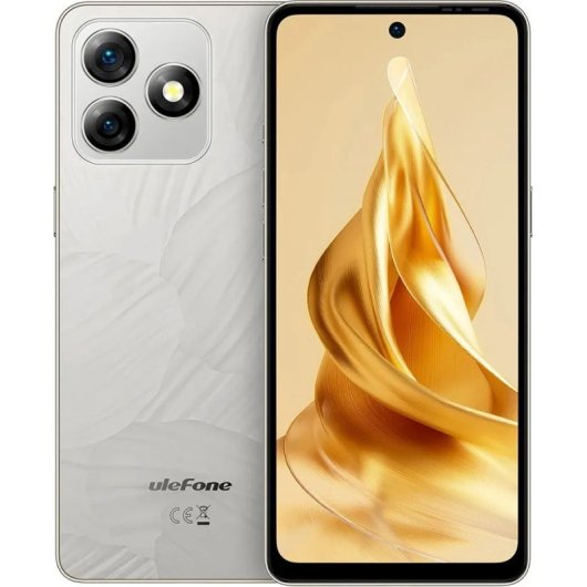 Smartphone Ulefone Note 18 Pro 6.78" 6GB/256GB Dual SIM 4G 5450mAh Android 14 Grigio Titanio