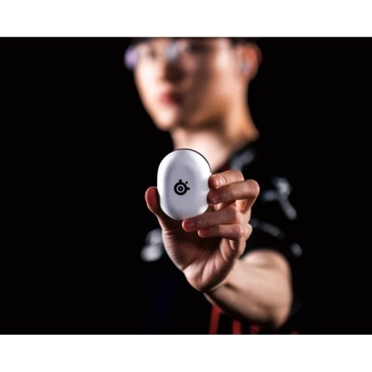 Pack casque Bluetooth SteelSeries Arctis GameBuds PS5 blanc + base de chargement sans fil