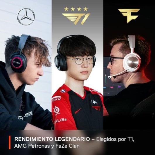 SteelSeries Pack Arctis Nova Pro Wireless Auriculares Inalámbricos  +  Ratón Gaming Rival 3