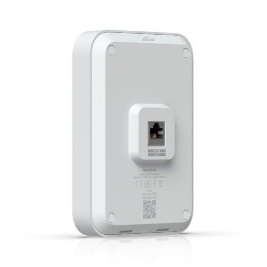 Ubiquiti U7 In-Wall Punto de Acceso WiFi para Pared 4300 Mbit/s 2.4/5GHz PoE Blanco