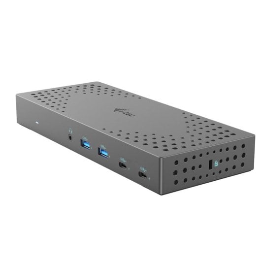 I-Tech Estación de Acoplamiento USB 3.0 / USB-C / Thunderbolt 3 puertos 4K Gen 2 + PD 100 W