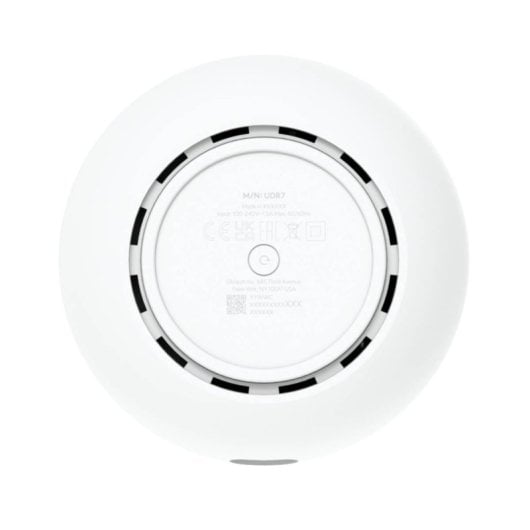 Ubiquiti Dream Router 7 WiFi 7 Tribanda 5700Mbps Gigabit SFP+ 10G PoE Blanco