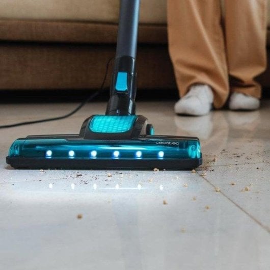 Aspirador com Fio Cecotec Conga 700 PowerHead 615W Filtro Alta Eficiência Depósito 0,5L