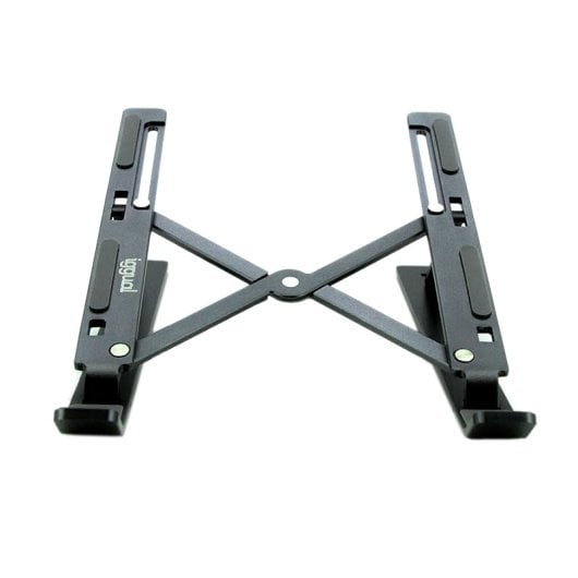 Iggual Suporte Elevador Portátil de Alumínio Cinzento para Portátil até 17"