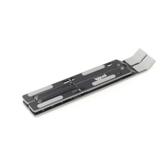 Iggual Suporte Elevador Portátil de Alumínio Cinzento para Portátil até 17"