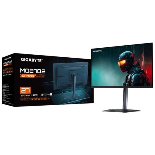 Gigabyte MO27Q2 27" QD-OLED QHD 240Hz 0.03ms HDR 400 Altura Ajustable FreeSync Premium Pro
