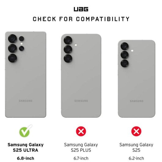 Urban Armor Gear Plyo Pro Funda Gris para Galaxy S25 Ultra