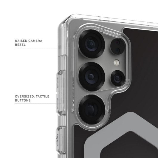 Urban Armor Gear Plyo Pro Funda Gris para Galaxy S25 Ultra