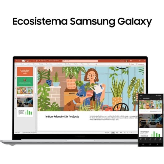 Samsung Galaxy Book4 Intel Core i7-1355U 16GB 512GB SSD 15.6" Windows 11 + Microsoft 365 12+3 Meses Digital