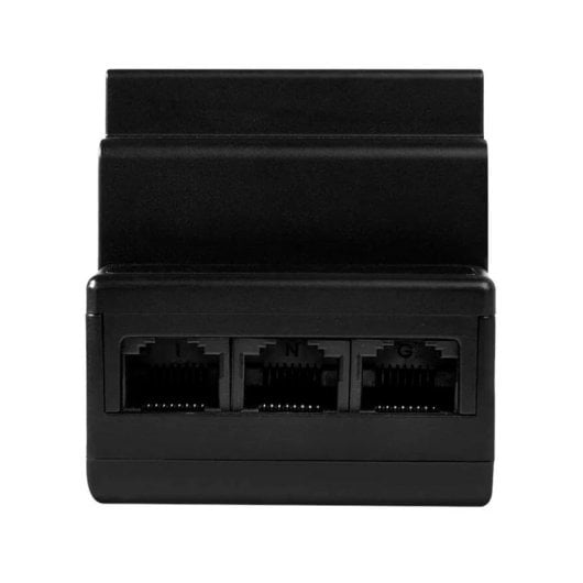 Shelly LAN Switch Conmutador Ethernet de Montaje en Riel DIN con 5 Puertos RJ-45 Negro