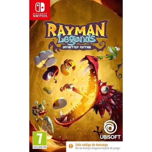 Rayman Legends: Definitive Edition Codice in una scatola Nintendo Switch