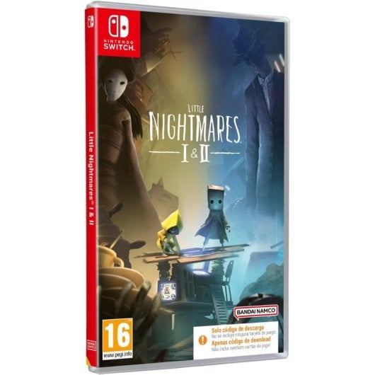 Code Little Nightmares 1+2 dans la boîte Nintendo Switch