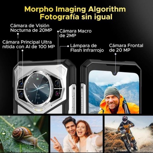 Doogee S200 5G 12GB 256GB 6.72" Silber