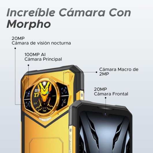 Doogee S200 5G 12/256GB Naranja Libre