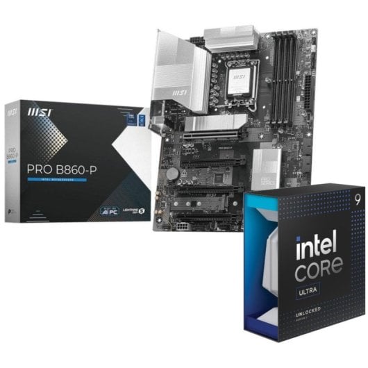 Intel Pack Core Ultra 9 285K 3.2/5.7GHz Box + MSI PRO B860-P