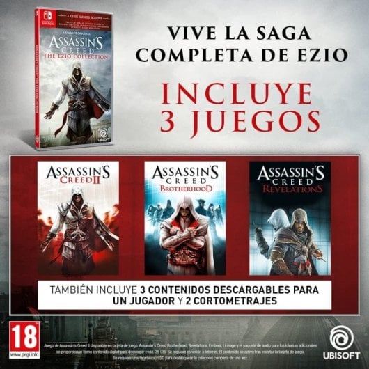 Assassin's Creed The Ezio Collection Code in a Box Nintendo Switch