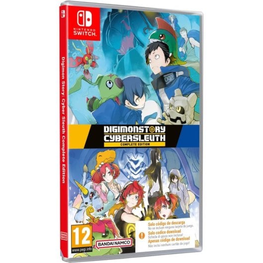 Digimon Story Cyber Sleuth : Édition complète Code dans la boîte Nintendo Switch