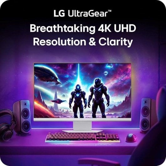 Monitor PC LG UltraGear 32G810SA-W 32'' UltraHD 4K 144Hz IPS Smart HDR400 1ms USB-C