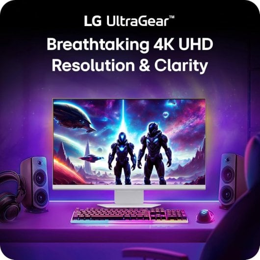 LG UltraGear Smart 32G810SA-W 31.5" LED IPS UltraHD 144Hz Altura Ajustable FreeSync Premium Pro USB-C