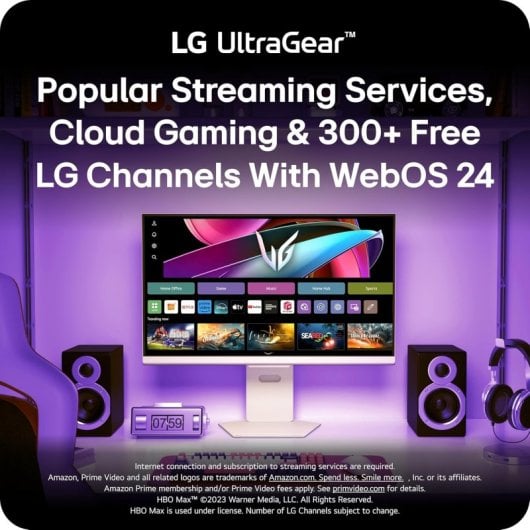 LG UltraGear Smart 32G810SA-W 31.5" LED IPS UltraHD 144Hz Altura Ajustable FreeSync Premium Pro USB-C