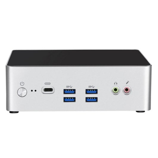 Leotec LEMPC16 PC Estación de Trabajo Barebone Cubo Gris i7-1355U