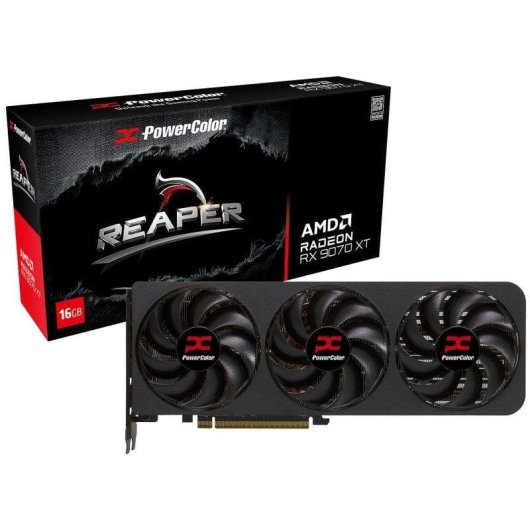Carte Graphique PowerColor Reaper AMD Radeon RX 9070 XT 16GB GDDR6 FSR 4