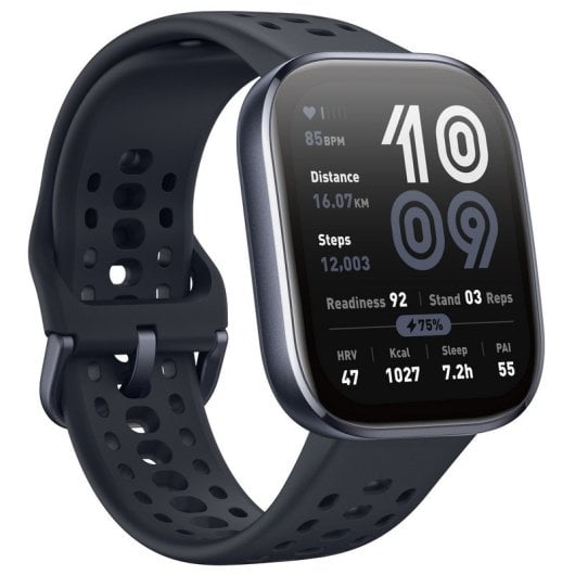 Amazfit Bip 6 Smartwatch 1.97" 2000 nit Mappe offline 140 Sport Nero