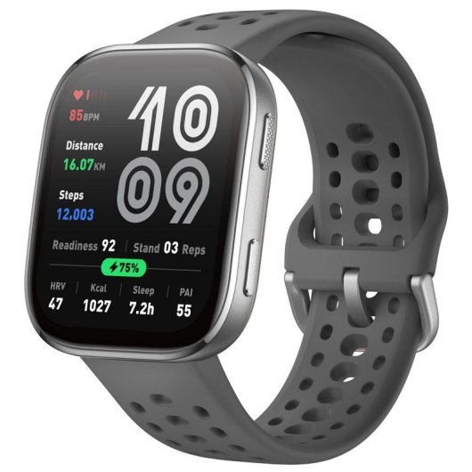 Amazfit Bip 6 Smartwatch 1,97" 2000nits Offline-Karten 140 Sportarten Dunkelgrau