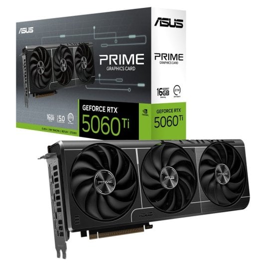 ASUS PRIME GeForce RTX 5060 Ti 16GB GDDR7 Reflex 2 RTX AI DLSS4