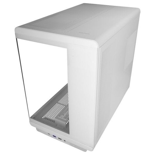 Mars Gaming MC-REV Torre ATX com Vidro Temperado Duplo e 3x Ventoinhas ARGB Branca