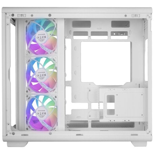 Mars Gaming MC-REV Torre ATX com Vidro Temperado Duplo e 3x Ventoinhas ARGB Branca